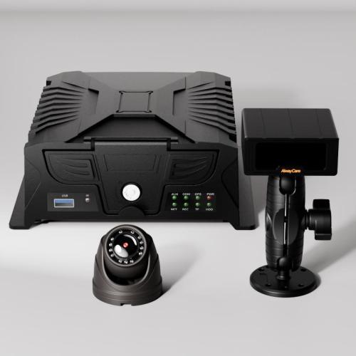AI Passenger Counter (APC) | 4CH MDVR with 1CH Passenger Counting & DMS | PC25 | Kit for Commercial Vehicle Fleets