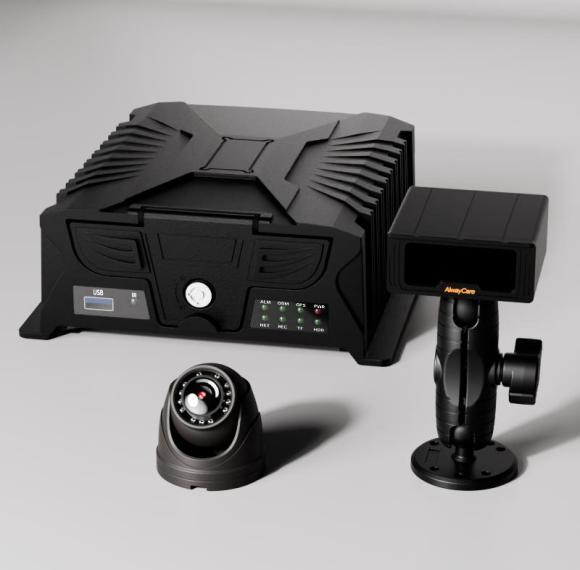 AI Passenger Counter (APC) | 4CH MDVR with 1CH Passenger Counting & DMS | PC25 | Kit for Commercial Vehicle Fleets