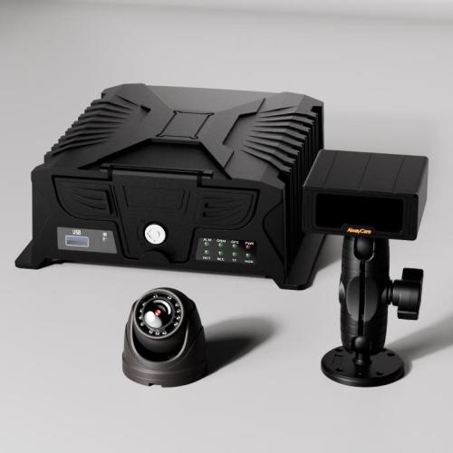AI Passenger Counter (APC) | 4CH MDVR with 1CH Passenger Counting & DMS | PC25 | Kit for Commercial Vehicle Fleets