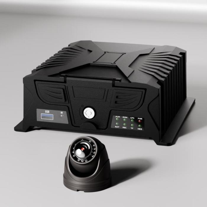 AI Passenger Counter (APC) | 4CH MDVR with 1CH Passenger Counting | PC22 | Kit for Bus Fleets