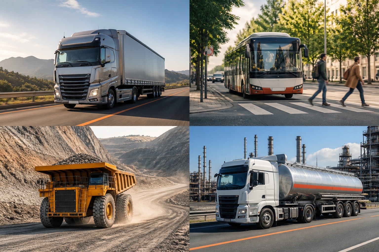 ADAS applications for commercial vehicles