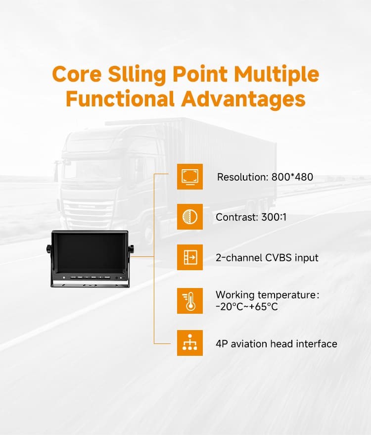 DP230-SD Vehicle Monitor product image 2