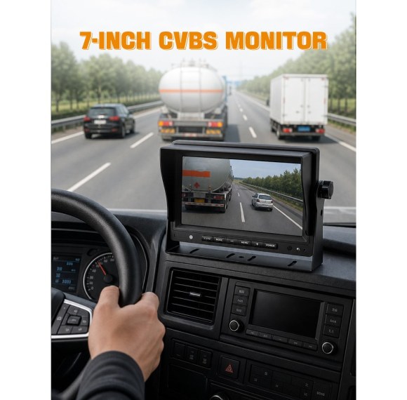 DP230-SD 7" Standard Definition Commercial Vehicle Monitor