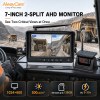 WP230 7" Touch-Button Digital Wireless Commercial Vehicle Monitor Kit