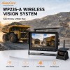 WP230 7" Touch-Button Digital Wireless Commercial Vehicle Monitor Kit
