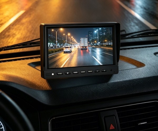 DP270-A 10.1" Single-View High-Clarity In-Cab Vehicle Monitor