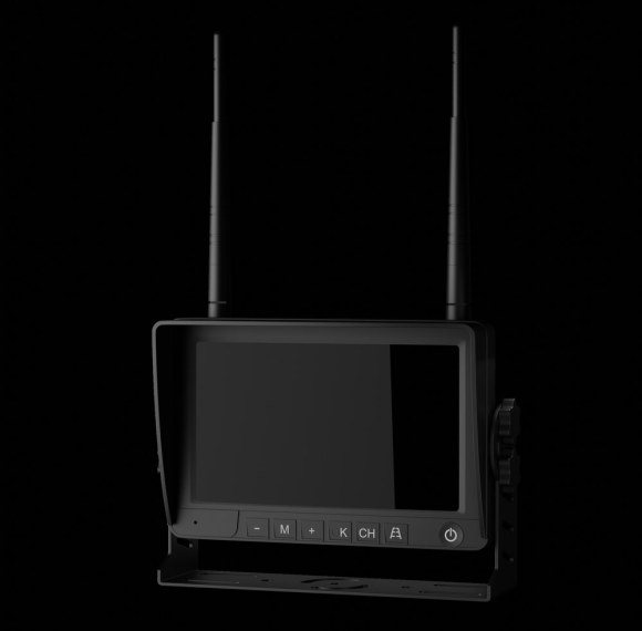 CC981-W Solar-Powered Magnetic Wireless Vehicle Backup Camera