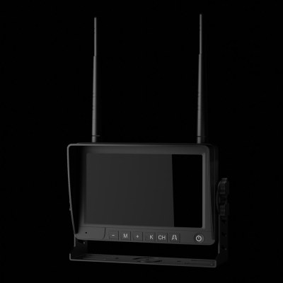 CC981-W Solar-Powered Magnetic Wireless Vehicle Backup Camera