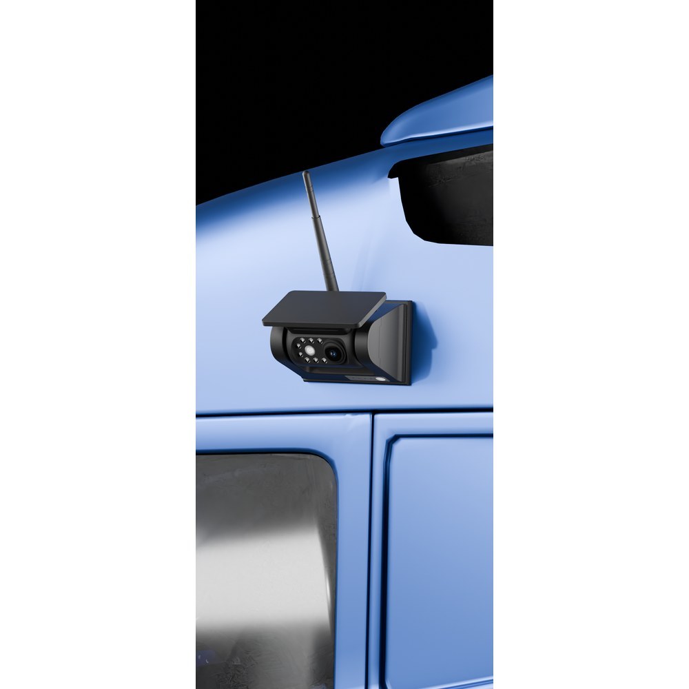 CC981-W Solar-Powered Magnetic Wireless Vehicle Backup Camera