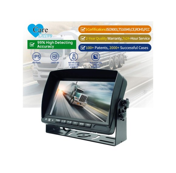 DP230-SD 7" Standard Definition Commercial Vehicle Monitor