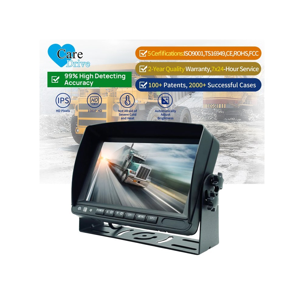 DP230-SD 7" Standard Definition Commercial Vehicle Monitor