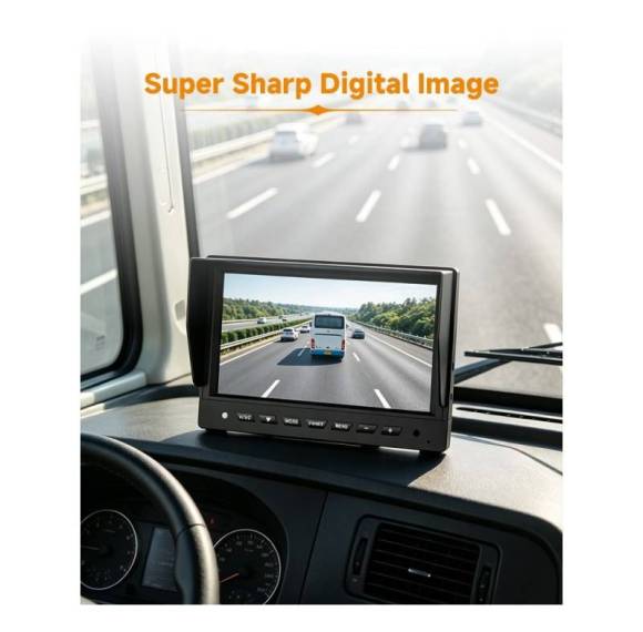 DP1016 10.1英寸IPS 8通道分屏商用车显示器