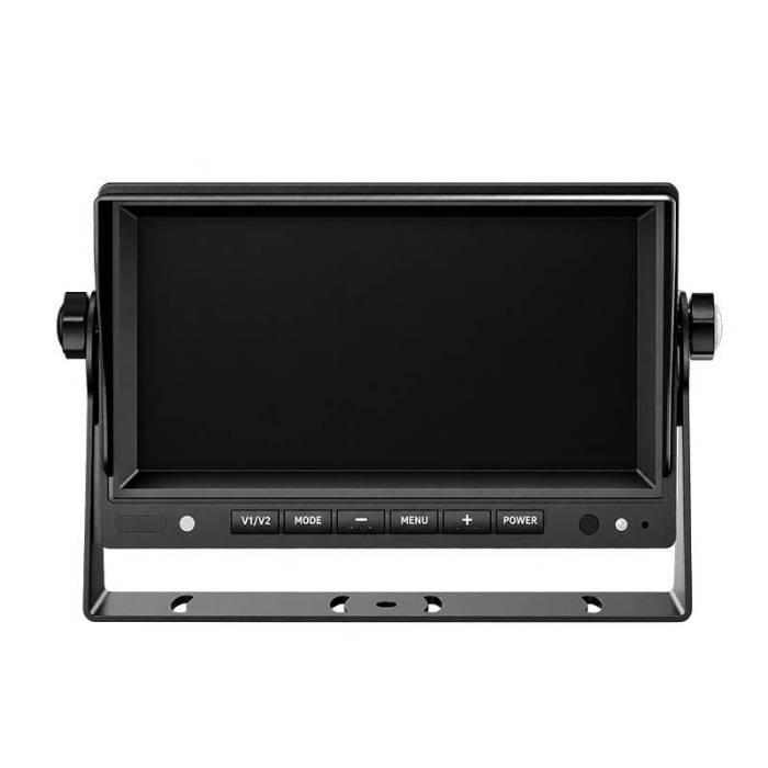 DP312 7" 高清商用车显示器，带 VGA 和 CVBS 双输入