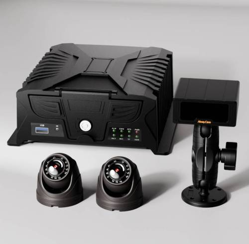 PC26 人工智能乘客柜台，带 4 路 MDVR 和 DMS