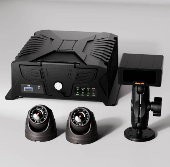 PC26 人工智能乘客柜台，带 4 路 MDVR 和 DMS