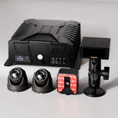 PC27 人工智能乘客柜台，带 4 路 MDVR 和 DMS