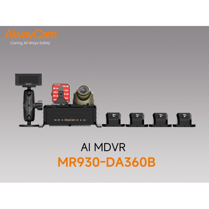 MR930-DA360B 13-Canal Ultra AI MDVR (DMS + ADAS + 360° AVM + BSD)