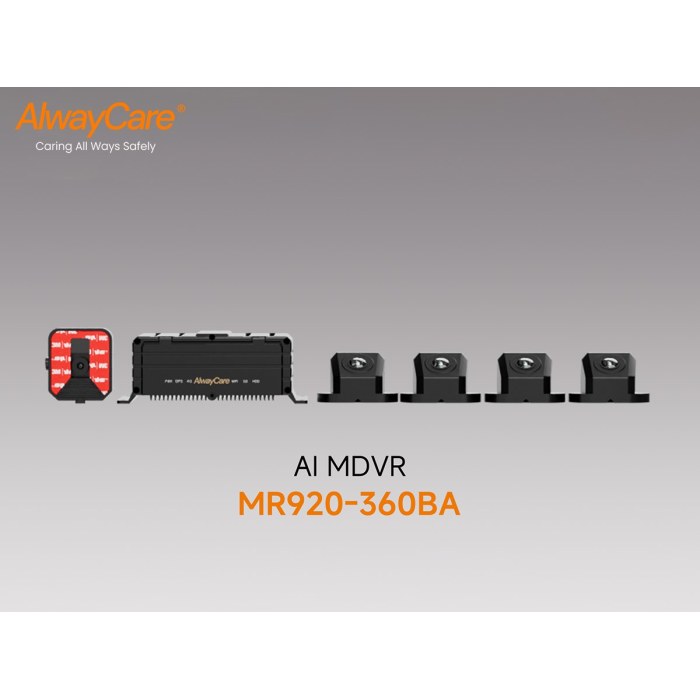 MR920-360B 9 canales AI MDVR con monitoreo panorámico 360° AVM y BSD