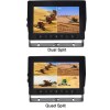 DP210-C 7" IP68 Monitor impermeable para vehículos de doble canal