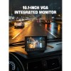 DP1016 10.1" IPS 8 Pantalla dividida de canal para vehículos comerciales