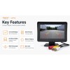 DP970 4.3" Monitor compacto para vehículos comerciales en cabina