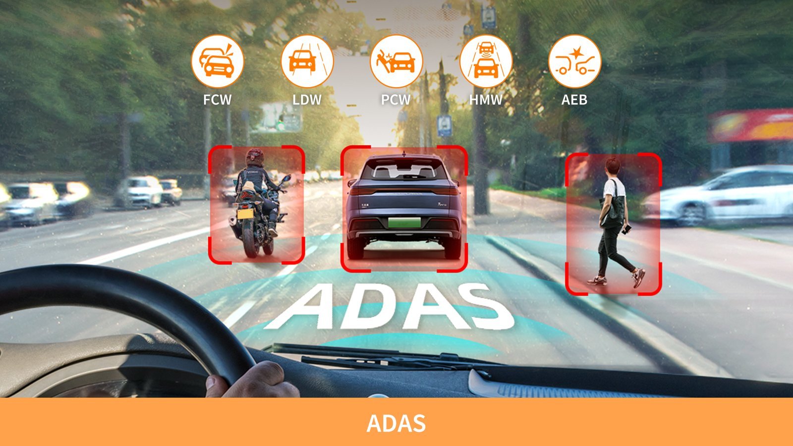 ADAS: Активная защита пешеходов на остановках