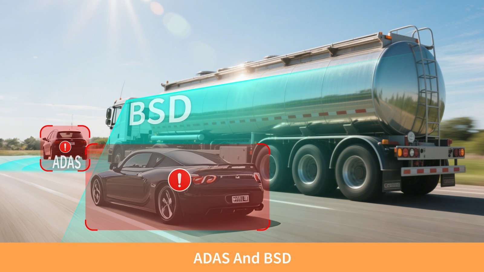 ADAS + BSD: Предотвращение опрокидывания и ударов