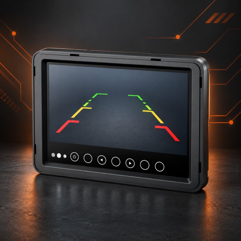 Display & Viewing - DP210 7-Inch Waterproof Vehicle Monitor