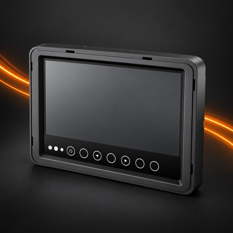 -20℃ ~ 70℃ Power & Operating Range - DP210 7-Inch Waterproof Vehicle Monitor