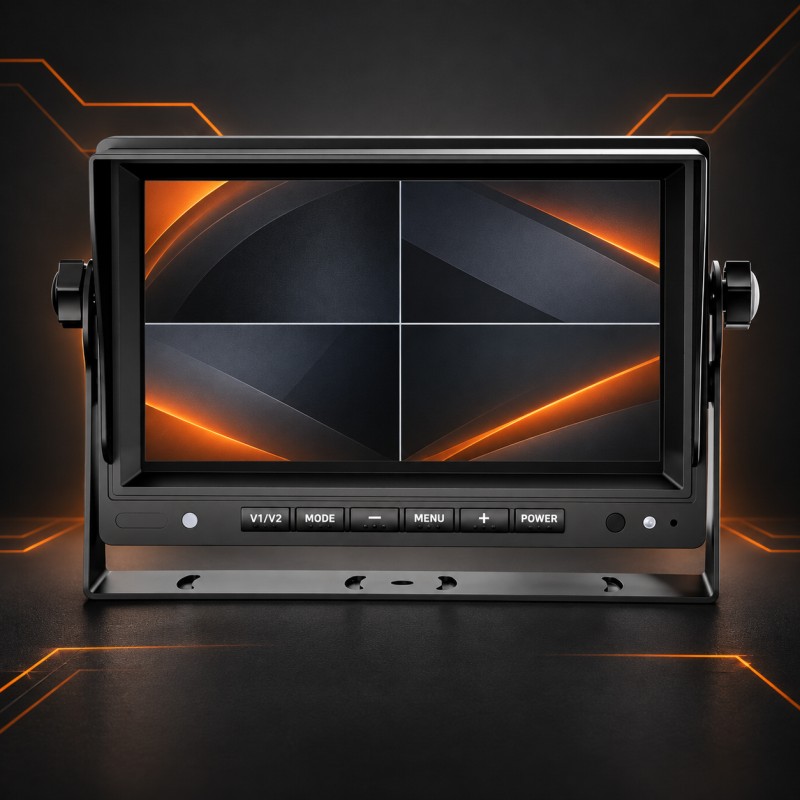 Display & Viewing - DP230 7-Inch Automatic Vehicle Monitor for Buses