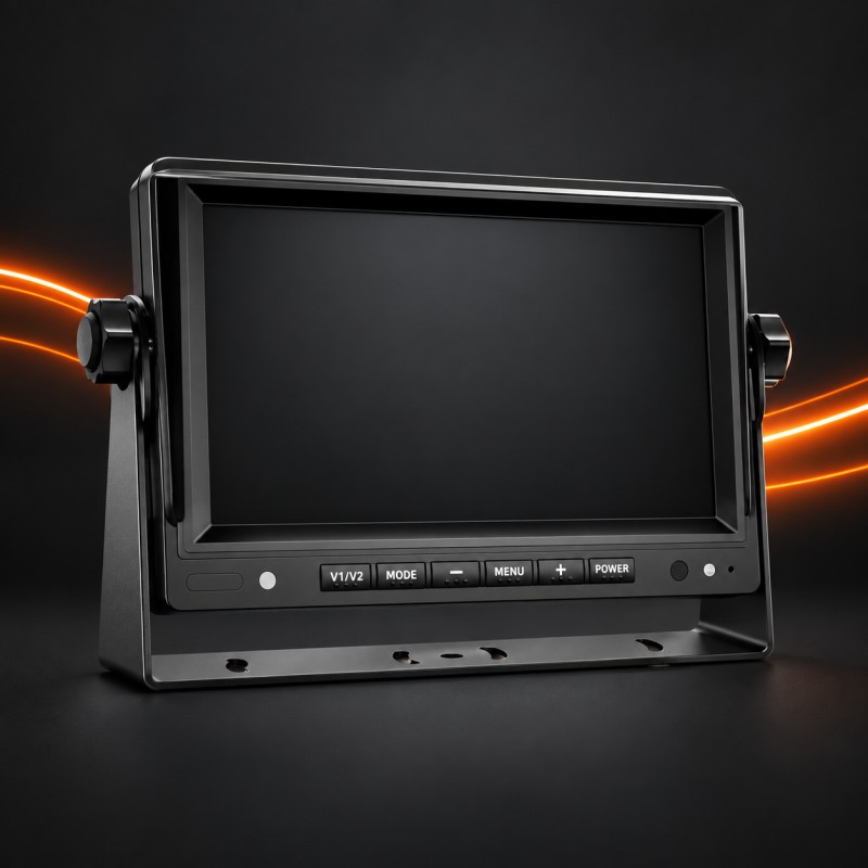 -20℃ ~ 65℃ Power & Operating Range - DP230 7-Inch Automatic Vehicle Monitor for Buses