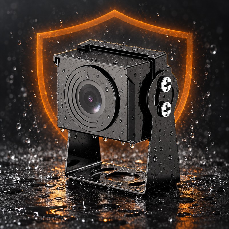 IP68 Ingress Sealing & -30°C to +75°C Extreme Duty - CC990 IP68 Starlight Vehicle Camera