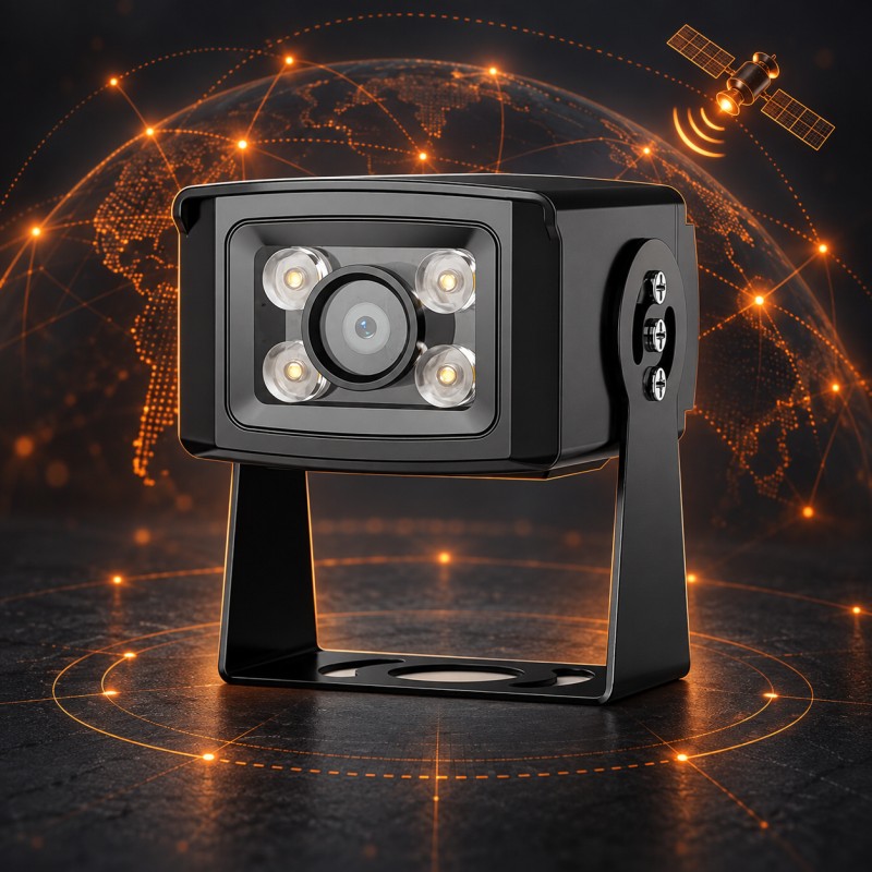 4G or Wifi Connectivity & Positioning - CC1002-4GPS 4G GPS Vehicle Camera for Fleets