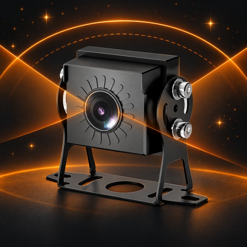 160° Ultra-Wide Panoramic FOV & 1.6mm Optical Lens - CC866-AHD20 Vehicle Camera