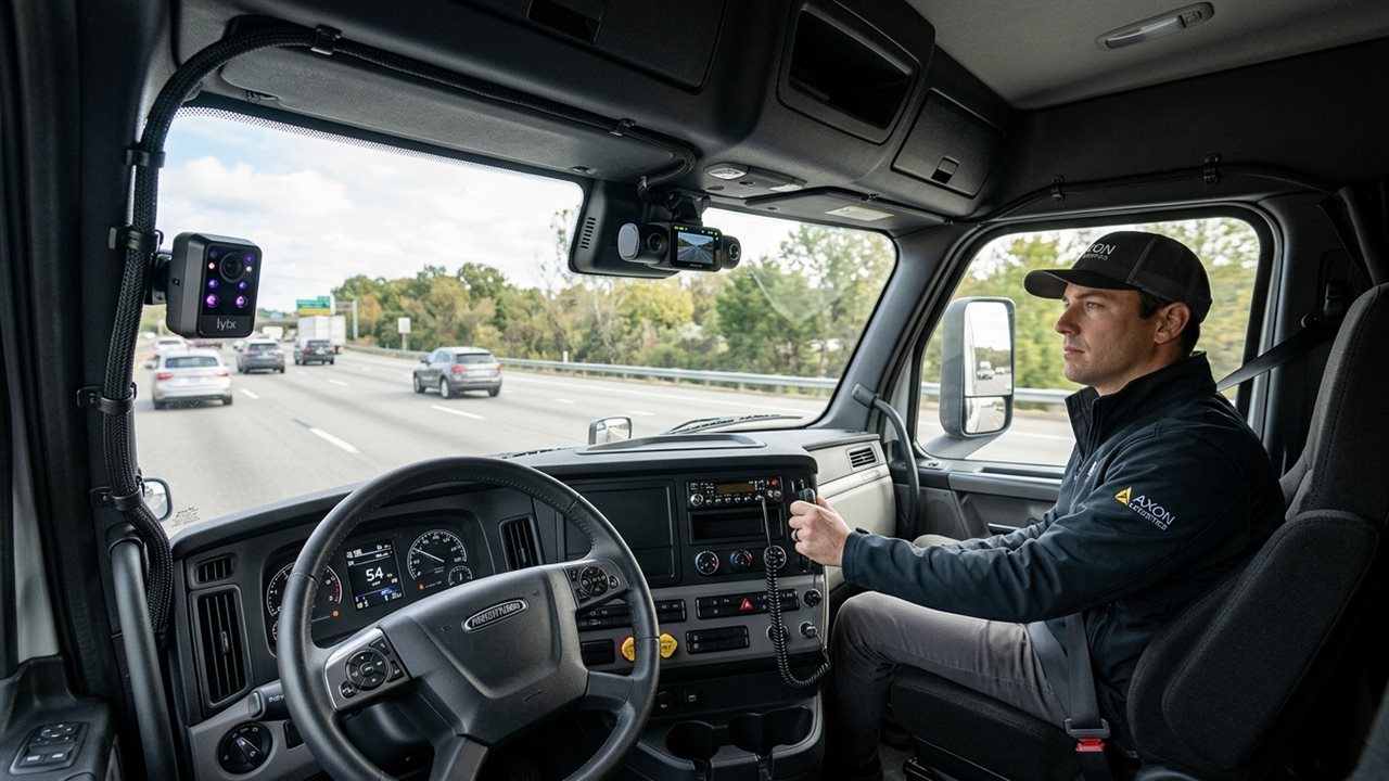 Commercial Vehicle Connected Fleet Camera and DMS Hardware Cab Integration