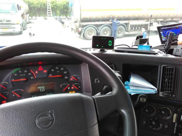 Mobile DVR secure mounting and harness cabling inside cab