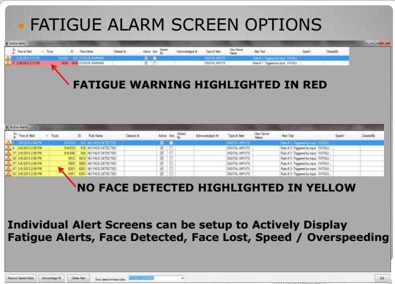 Cab ergonomics and optical calibration verification during depot installation.