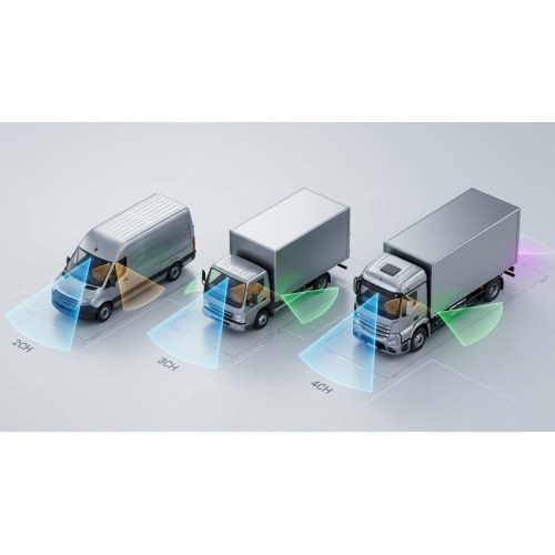 2CH vs 3CH vs 4CH Fleet Dash Cams: Cómo elegir el número de canales