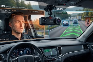 DMS, ADAS и видеорегистратор AI: в чем разница?