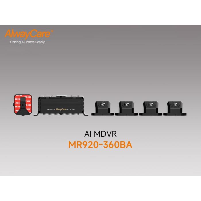 MR920-360BA 9-通道 AI MDVR（360° AVM + BSD + ADAS 集成）