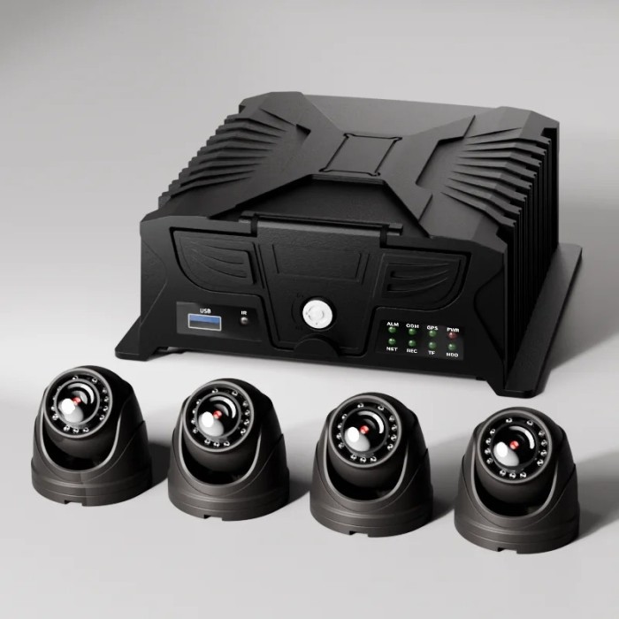 PC28 AI Счетчик пассажиров с 4CH MDVR