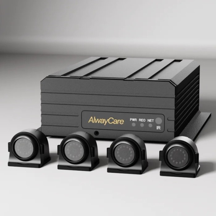 MR910-BSD 4-канал MDVR с обнаружением слепых зон