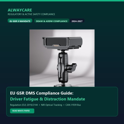 EU-GSR-Konformitätsleitfaden: Fahrerüberwachungssysteme (DMS) & Müdigkeitserkennung