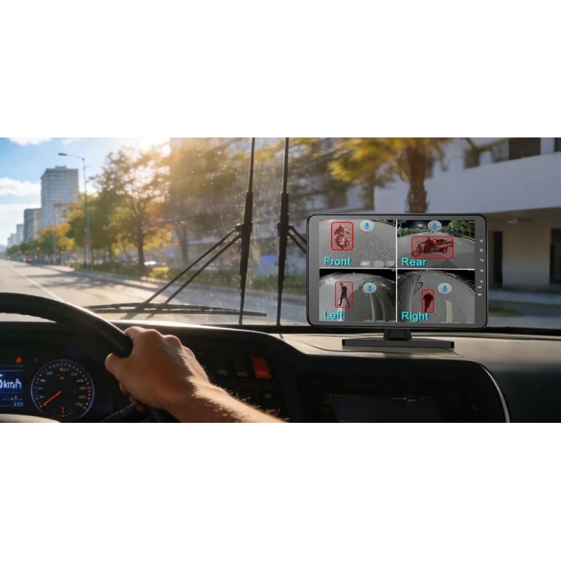 360 Camera System for Trucks and Buses: Types, Components and How to Choose