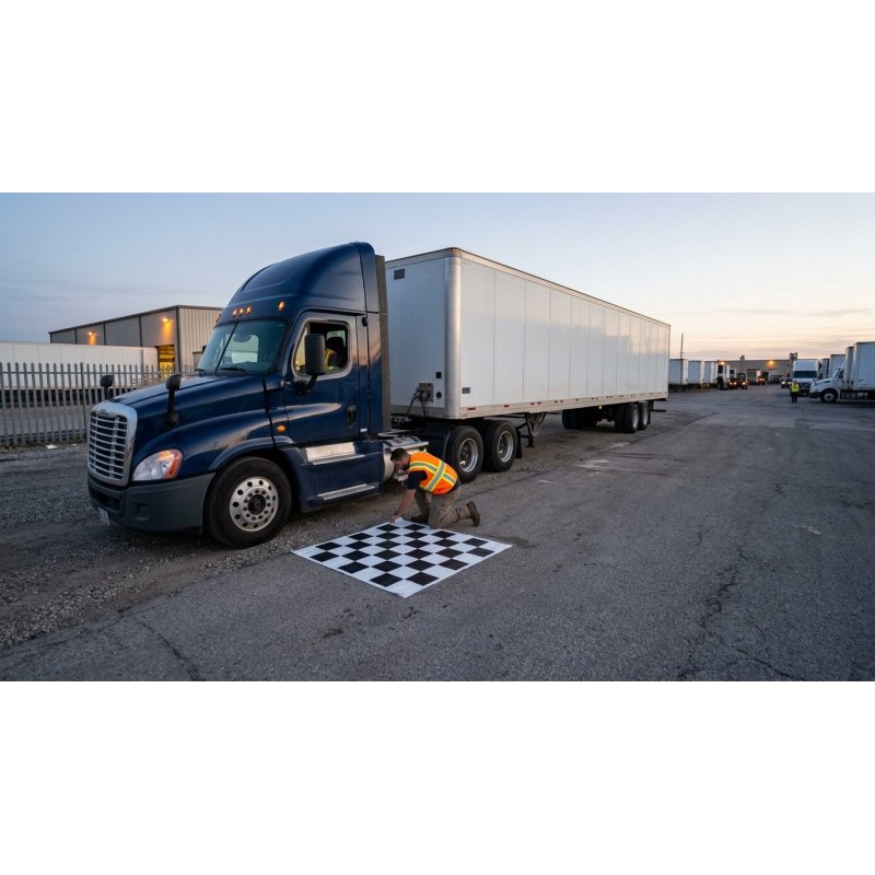 360 Camera for Semi Trucks: Coverage, Placement and Calibration