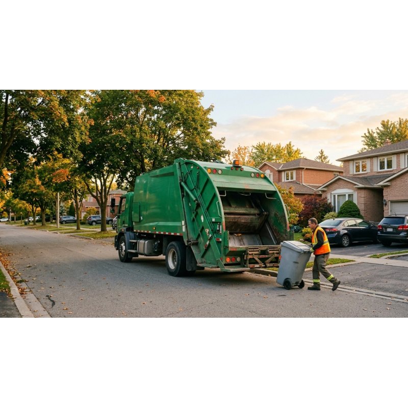 Waste Collection Truck Camera Coverage: Mapping Blind Spots by Route and Work Task