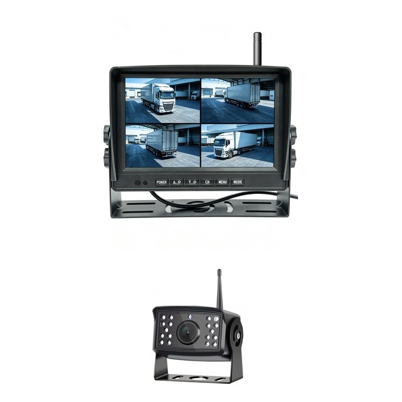 WP200 7" Wireless Quad-Split Monitor Kit (1-Camera Package)