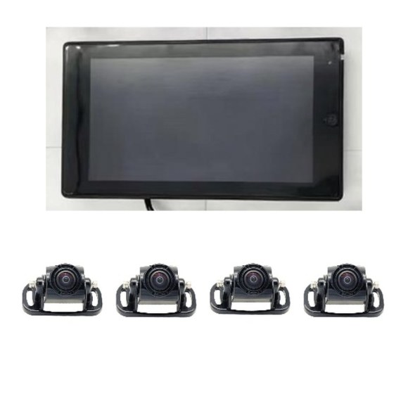 M360-4C3 4-Channel AI 3D 360° Around-View System, 10.1" All-in-One