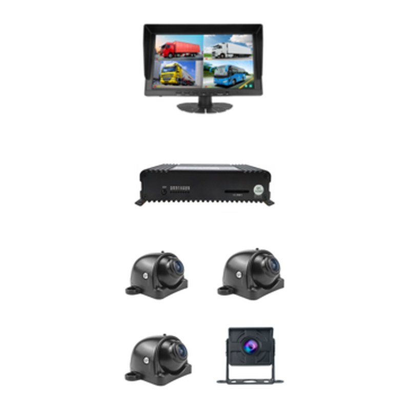 M360-4C2 4-Channel Voice-Control AI 3D 360° Around-View System, 10"
