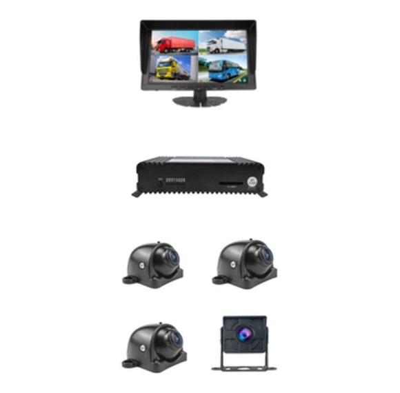 M360-4C2 4-Channel Voice-Control AI 3D 360° Around-View System, 10"